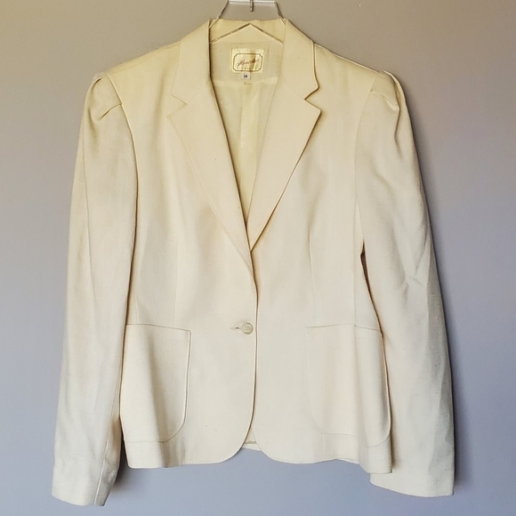 Montclair Y2K Vintage Puff Sleeve Blazer - Picture 2 of 11